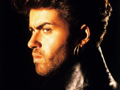 A2JM69 GEORGE MICHAEL UK pop singer writer here in 1986